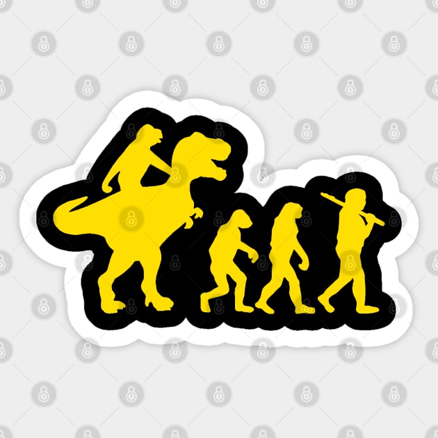 Evolution of Trex Sticker by Etopix